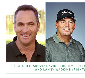 David Feherty and Lanny Wadkins